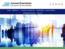 Tablet Screenshot of johnseastern.com